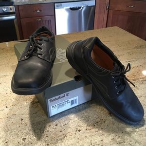 Men’s Timberland Mt Abram Dark Brown Tie Shoes